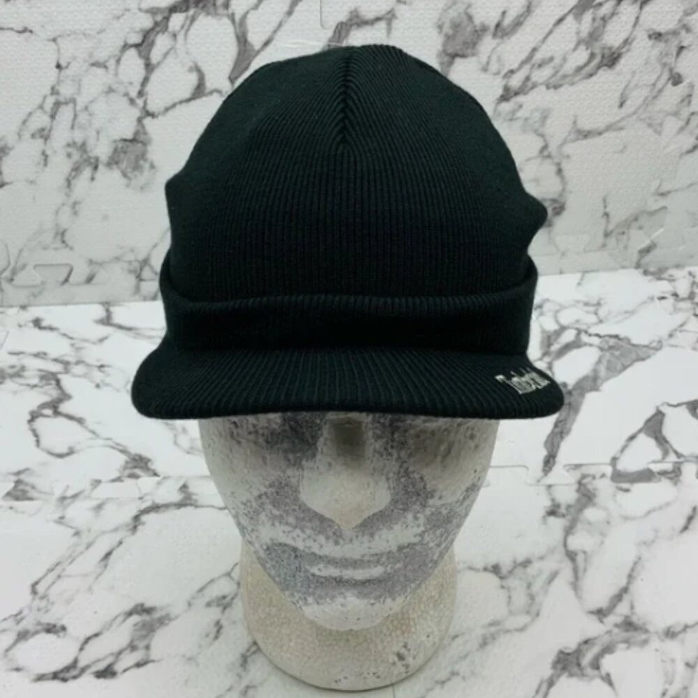 Men’s Timberland Black | White Brim Casual Beanies NWT - Picture 3 of 5